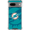 NFL Miami Dolphins Double Vision Google Pixel 7a Clear Case